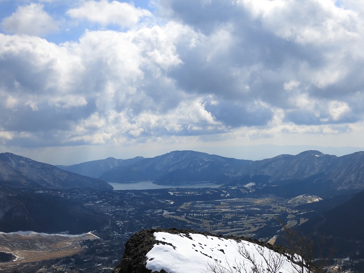 箱根外輪山の山々