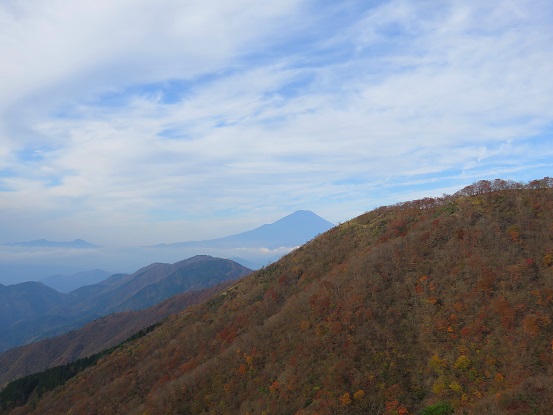 f:id:aohige0718:20171105224654j:plain 富士山