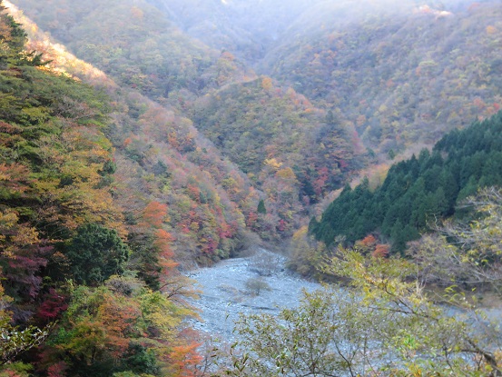 f:id:aohige0718:20171114200436j:plain 神ノ川も雰囲気が良く秘境感溢れる所