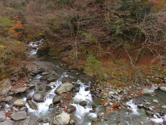 ヨモギ尾根の取り付き地点