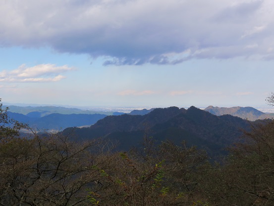 大山三峰景色