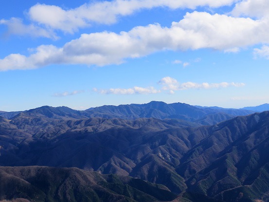 奥秩父主脈縦走路飛龍山