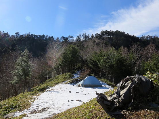 雁坂小屋テント泊