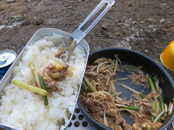 山飯米は炊き立てが一番旨い