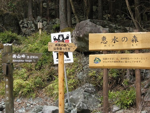 寄バス停恵水の森