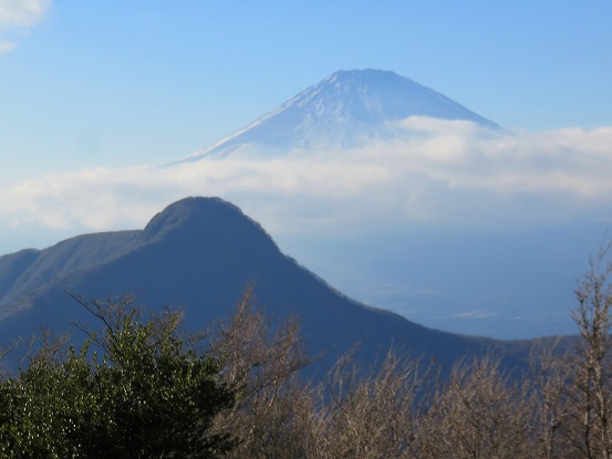 富士山と金時山雄大な景色