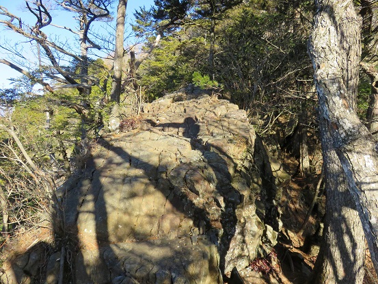 寂ショウ尾根岩稜歩き