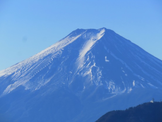 アップで富士山