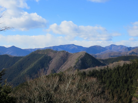 奥多摩の景色遠望