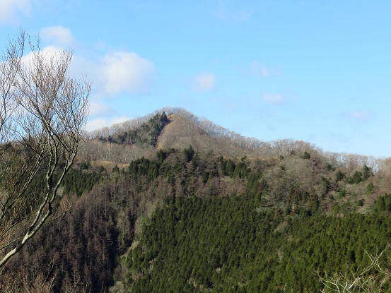 f:id:aohige0718:20180108170836j:plain 蕎麦粒山遠望