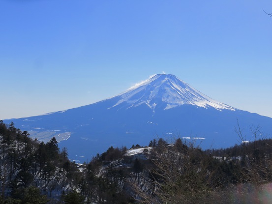 三ツ峠富士山の展望台