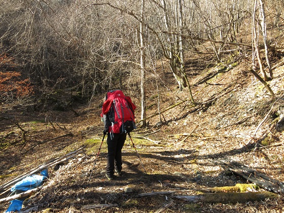 二瀬尾根登山