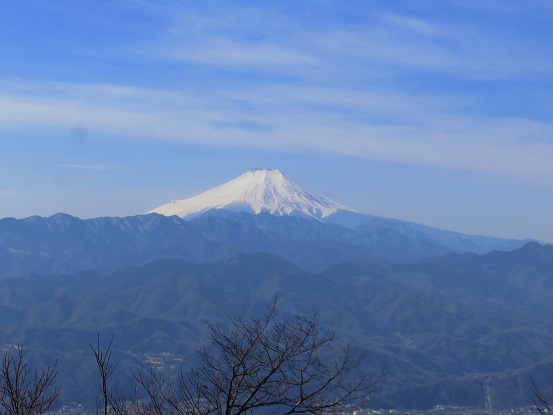 f:id:aohige0718:20180304175944j:plain 富士山方面の視界