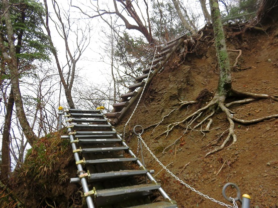 三峰山登山道整備