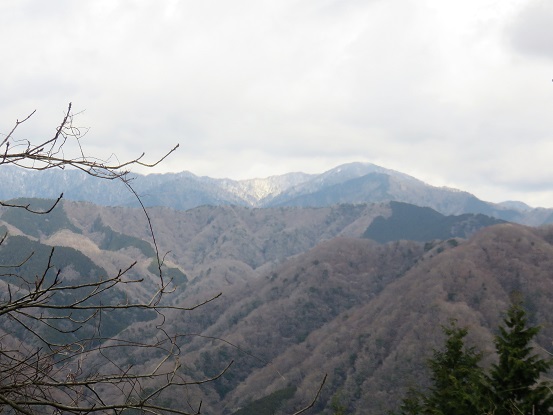 大洞山方面の景色