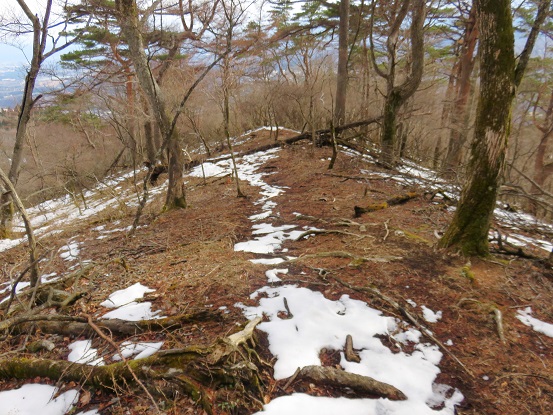 立山展望台からもルートが分かりにく