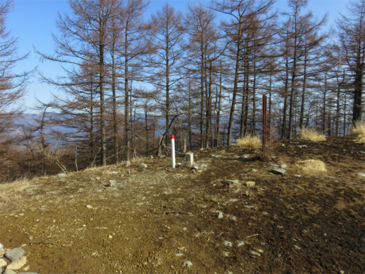 六ツ石山の山頂の写真