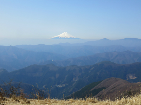 鷹ノ巣山奥多摩景色