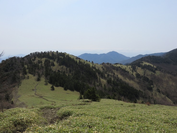 石丸峠、天狗棚山の景色