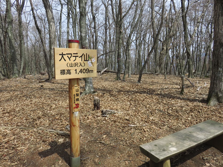 大マテイ山(標高1,409ｍ）