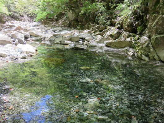 川の水