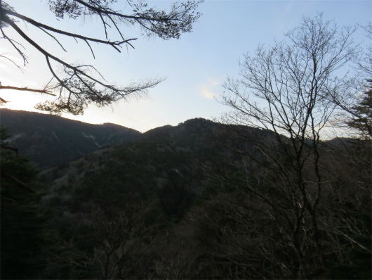 八経ヶ岳方面の展望