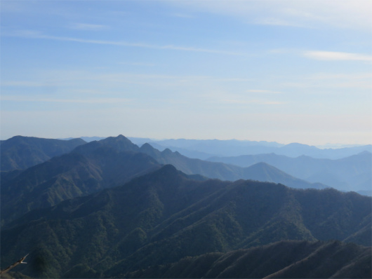八経ヶ岳・弥山周辺天空縦走路