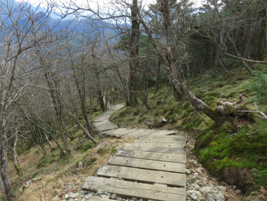階段ヘアピンカーブ