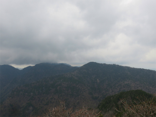 大普賢岳から弥山方面景色