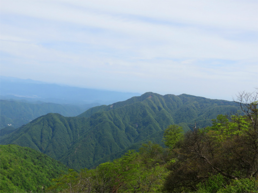 f:id:aohige0718:20180524204505j:plain 風巻尾根地蔵尾根