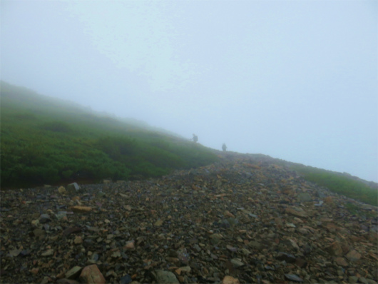 f:id:aohige0718:20180816171929j:plain 百間平登山道