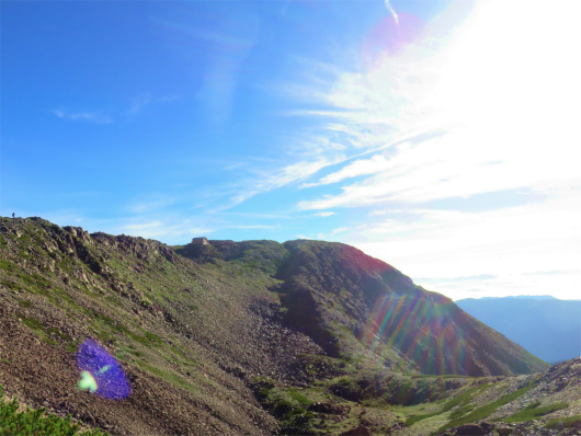 f:id:aohige0718:20180816172507j:plain 赤石岳の山頂