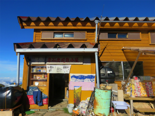 赤石岳避難小屋