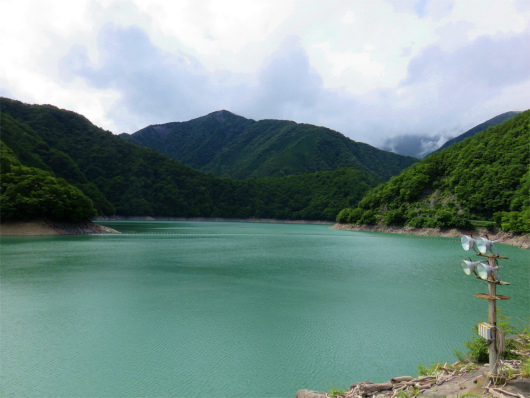 畑薙ダム南アルプス南部景色