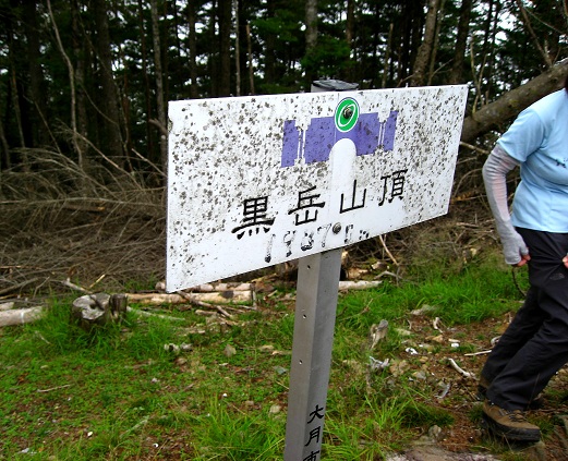 f:id:aohige0718:20180902112538j:plain 黒岳山頂