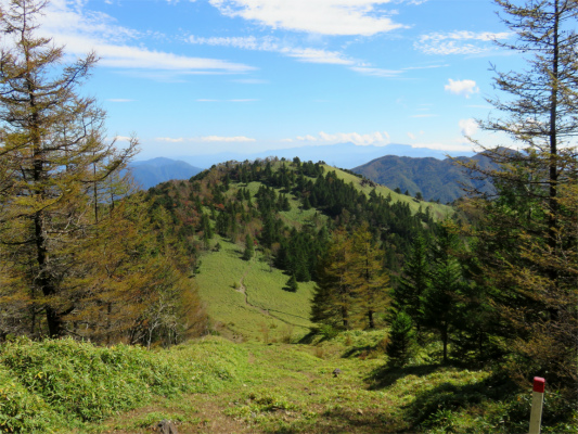 天狗棚山石丸峠