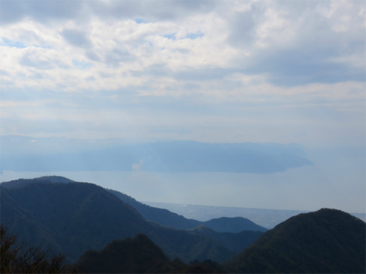 愛鷹連峰からの伊豆半島