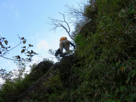 鎖場が本当に多い