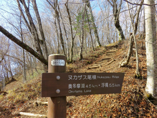 ヌカザス尾根