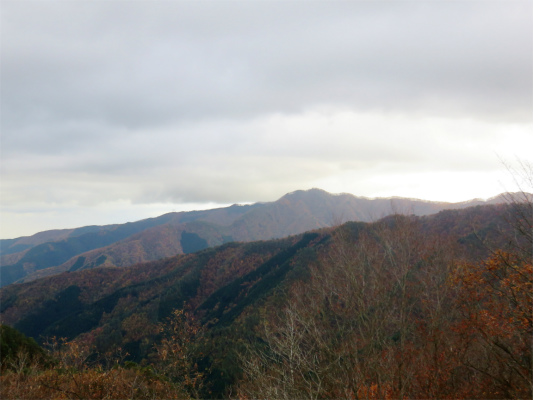 坪山から権現山景色