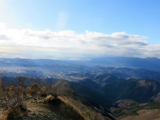 伊豆方面の景色