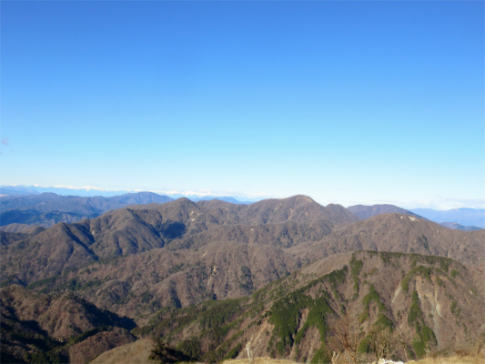 檜洞丸・同角ノ頭