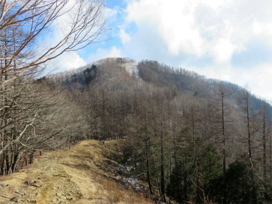鴨沢ルート石尾根歩き