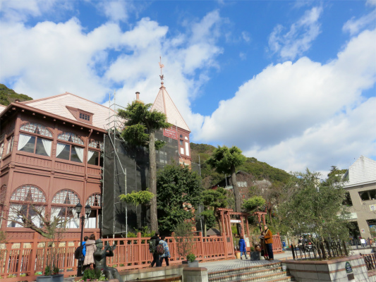 北野異人館街観光客