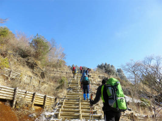 f:id:aohige0718:20190211204752j:plain 登山者のレパートリーが豊富
