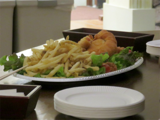 一色堂茶廊内覧会に来た方の為に、食べ物、飲み物