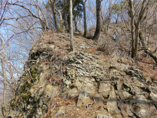 お坊山登山道