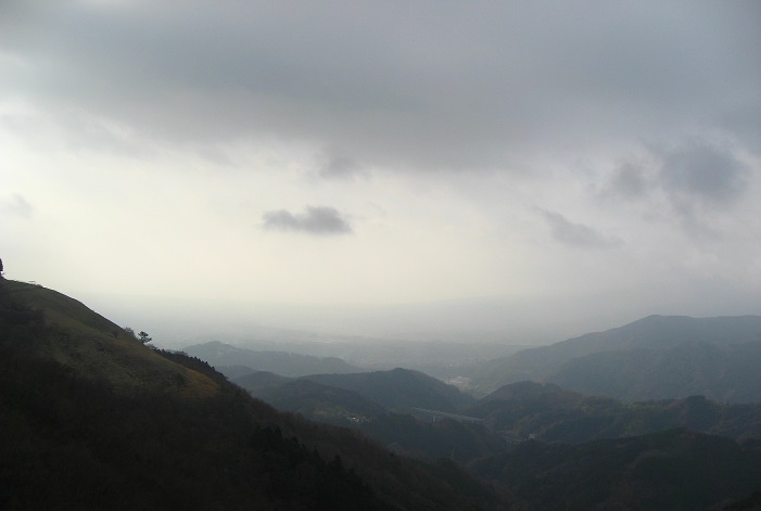 大野山ガスガスな展望