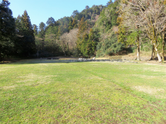 f:id:aohige0718:20190309193637j:plain 八王子城址の御主殿の跡地