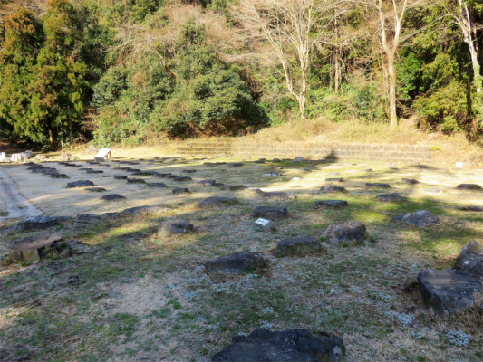 f:id:aohige0718:20190309193654j:plain 八王子城址土台